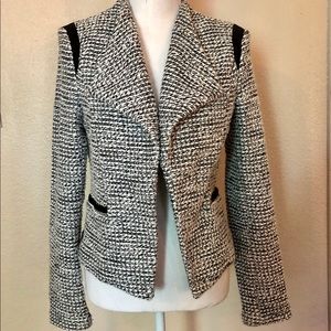 Banana Republic Fitted Tweed Blazer size 10P